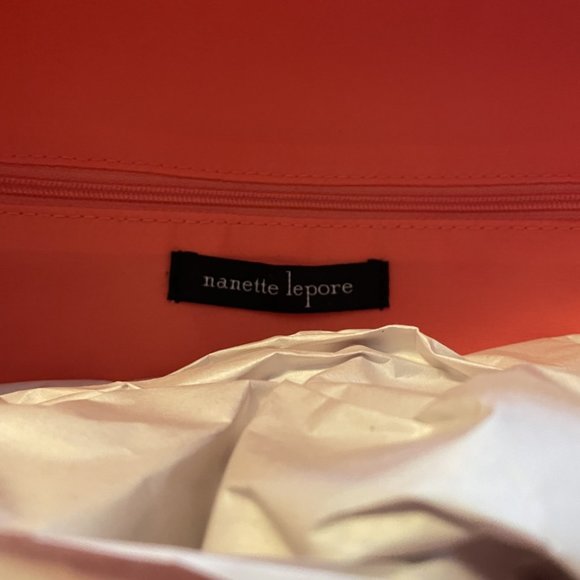 NWT Nanette Lepore Nylon Print Mini Backpack Poppy - Picture 8 of 8